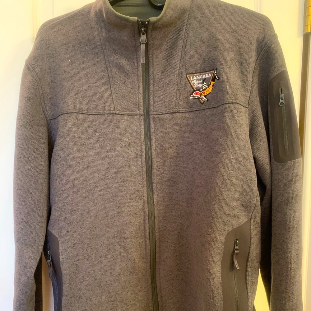 Arcteyx fleece king sleeve full zip jacket